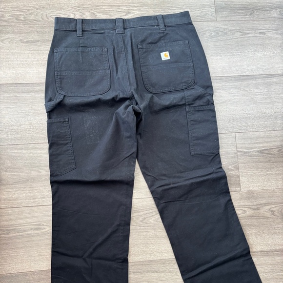 Carhartt Black Loose Fit Pants - Picture 4 of 4